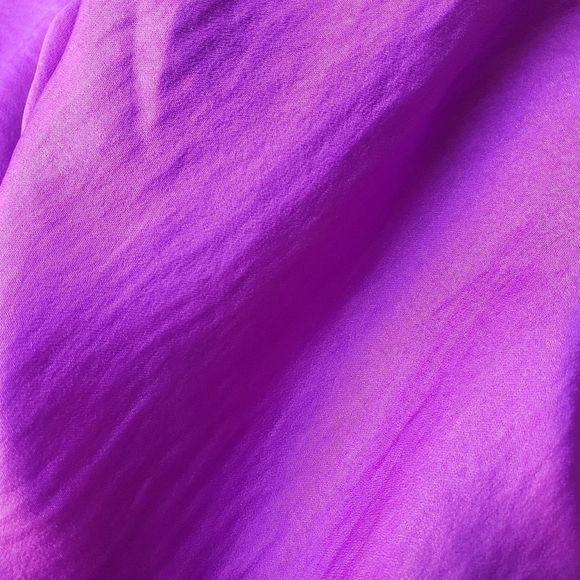 Women's New Purple Silk Slip Dress M - Picture 6 of 8